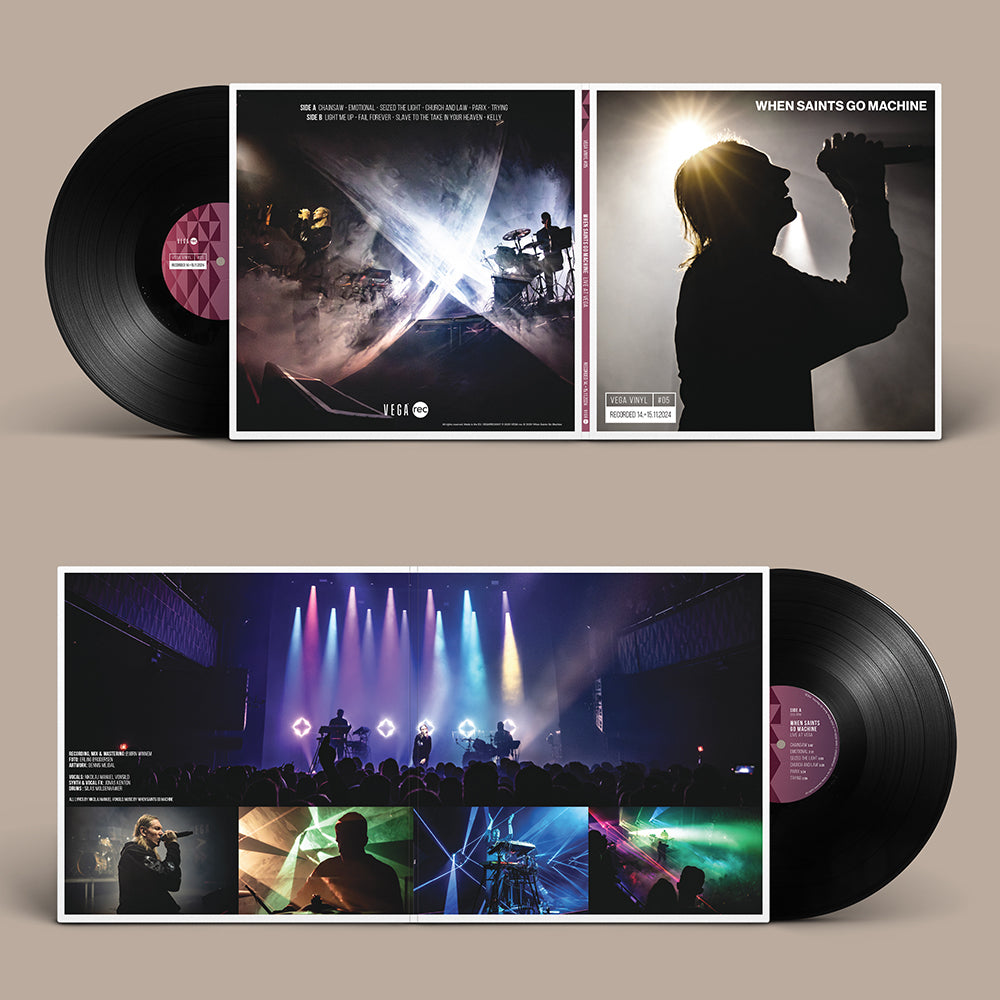 When Saints Go Machine - Live at VEGA (Signed Vinyl)
