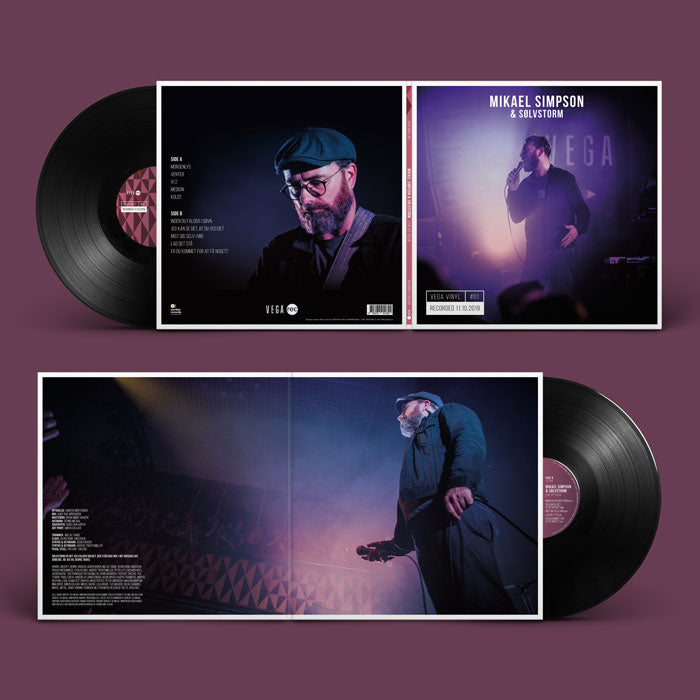 Mikael Simpson & Sølvstorm - Live at VEGA (Vinyl)