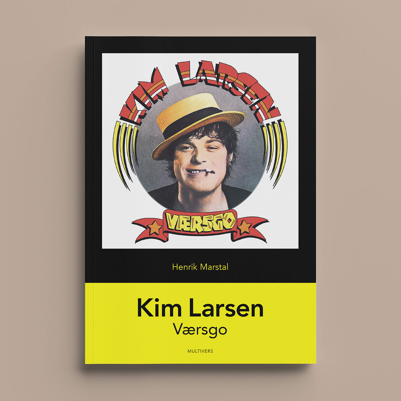 Kim Larsen: Værsgo (Bog) - SIGNERET