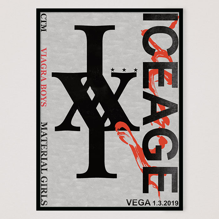 Iceage x VEGA Poster VEGA Shop